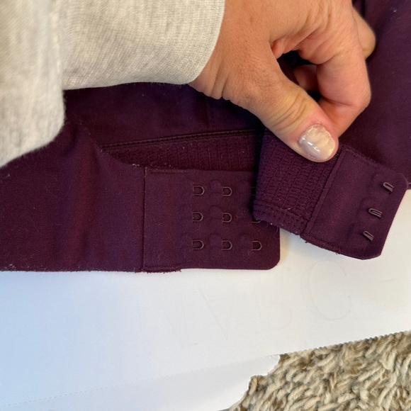 Girlfriend Collective Sports Bra Nursing Purple size Medium - Picture 8 of 13